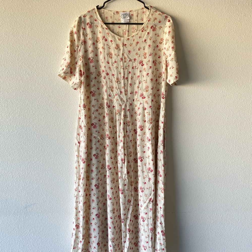 Laura Ashley Vintage Floral Long Dress